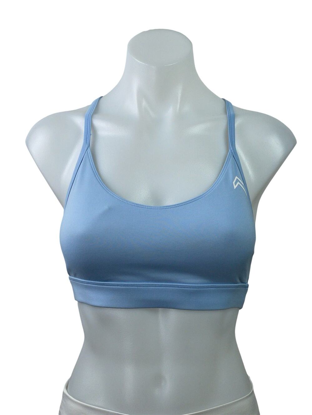 Oner Active Everyday Blue Racerback Workout Active Sports Bra Crop Tank Top S/M